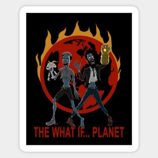 The What If... Planet Sticker